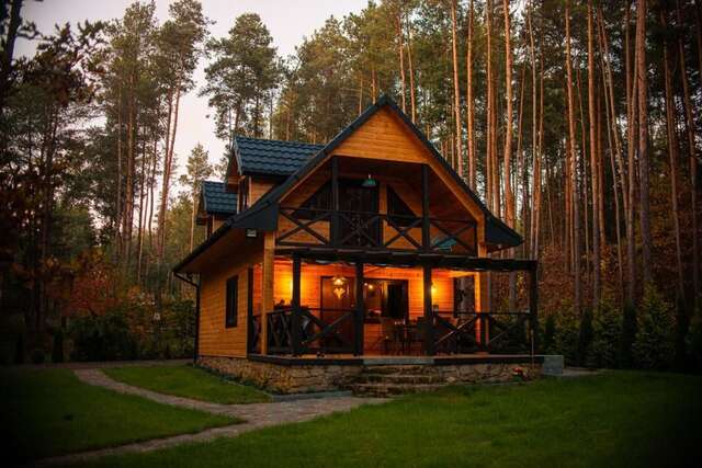 Дома для отпуска Domek w lesie nad zalewem Chańcza-19
